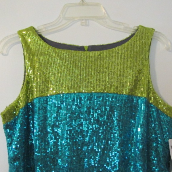 Gabby Skye Sequined Sheath Dress, NWT, Size 8 - Picture 2 of 5